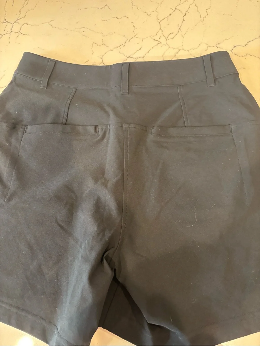 lululemon Women's Stretch Twill Golf Short, Sz 25, 5” in Black NWT
